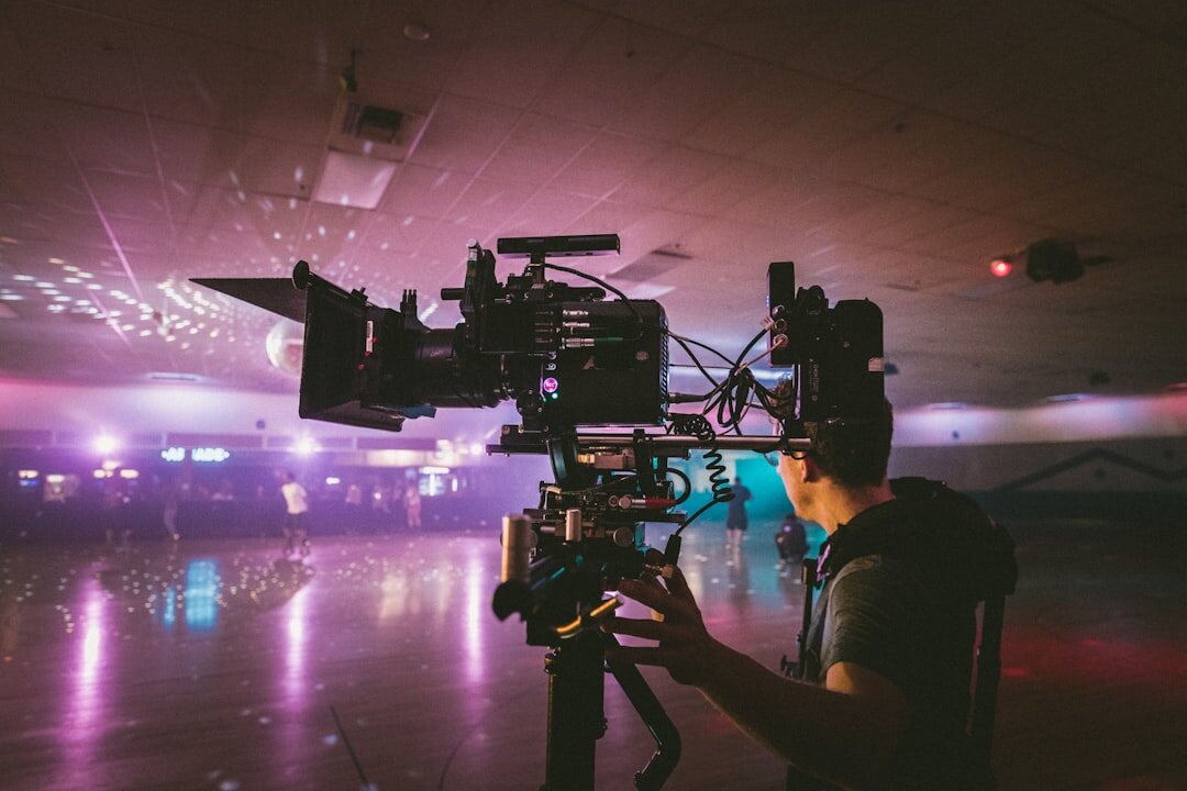 Modern video production equipment and cameras